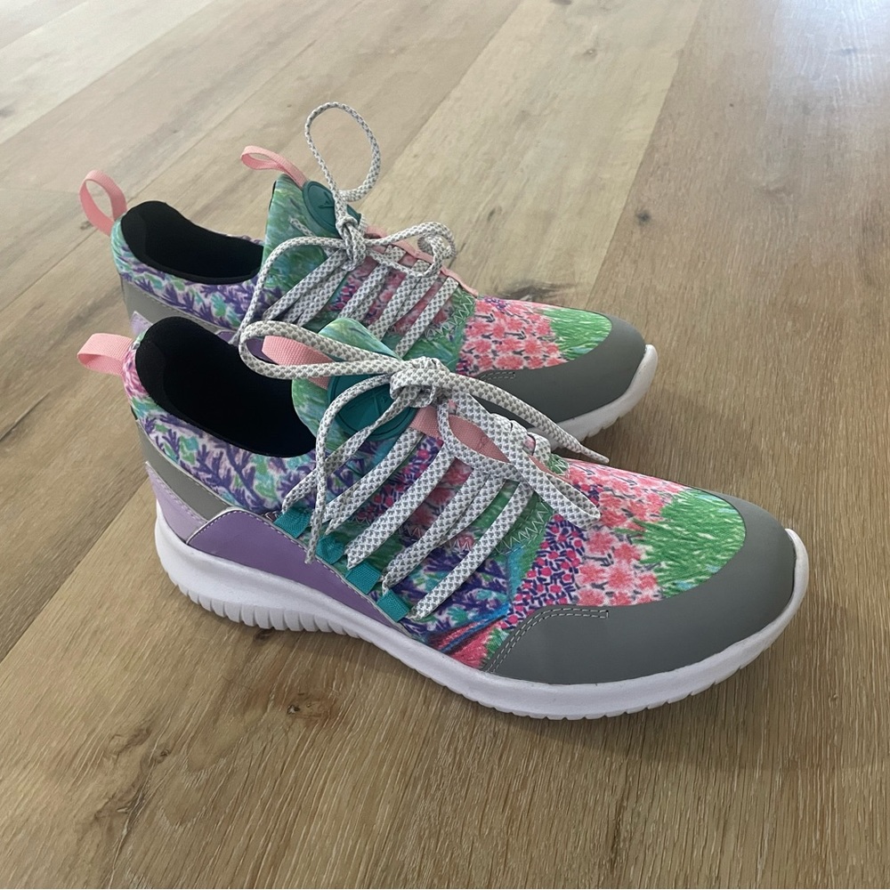 Inkkas pink sneakers shoes womens 7 new without box